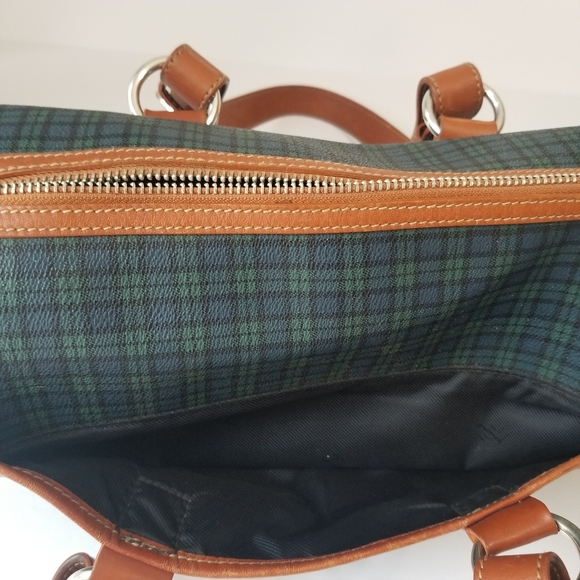 Vintage Ralph Lauren Plaid Barrel Purse - Picture 5 of 16